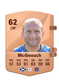 Dylan McGeouch Common 62 OVR