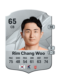 Rim Chang Woo Rare 65 OVR