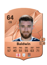 Jack Baldwin Rare 64 OVR