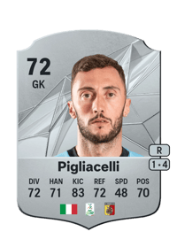 Mirko Pigliacelli Rare 72 OVR