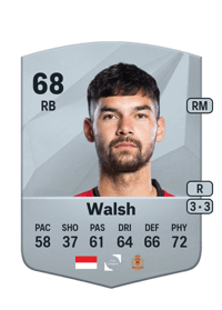 Sandy Walsh Common 68 OVR