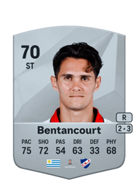 Rubén Bentancourt Common 70 OVR