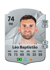 Léo Baptistão Rare 74 OVR