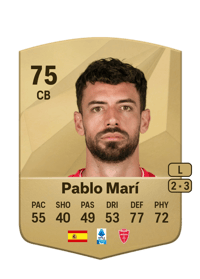 Pablo Marí Common 75 OVR