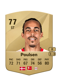 Yussuf Poulsen Common 77 OVR