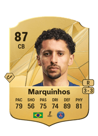 Marquinhos Rare 87 OVR