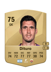 Matías Dituro Common 75 OVR
