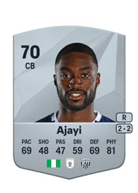Semi Ajayi Common 70 OVR