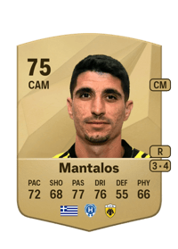 Petros Mantalos Common 75 OVR