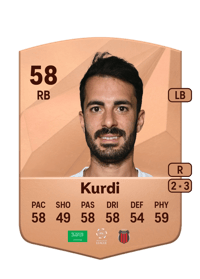 Amir Kurdi Common 58 OVR