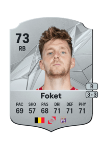 Thomas Foket Rare 73 OVR