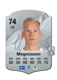 Hörður Magnússon Rare 74 OVR
