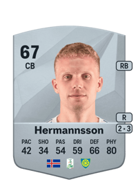 Hjörtur Hermannsson Common 67 OVR