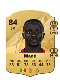 Sadio Mané Rare 84 OVR