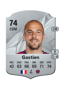 Johan Gastien Rare 74 OVR