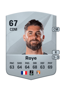 Jimmy Roye Common 67 OVR