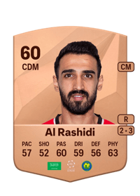 Fahad Al Rashidi Common 60 OVR