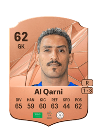 Fawaz Al Qarni Rare 62 OVR