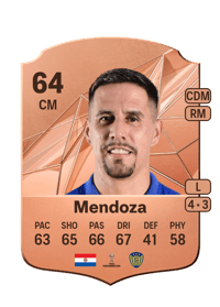 Jorge Mendoza Rare 64 OVR