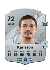 David Moberg Karlsson Rare 72 OVR