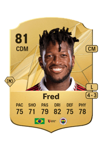 Fred Rare 81 OVR