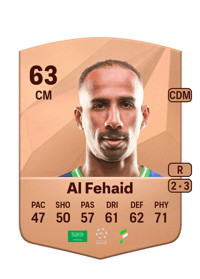 Mohammed Al Fehaid Common 63 OVR