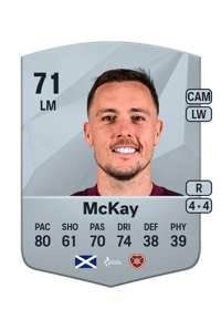Barrie McKay Common 71 OVR