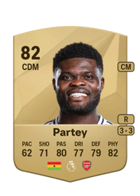 Thomas Partey Common 82 OVR