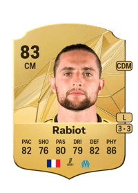 Adrien Rabiot Rare 83 OVR