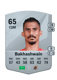 Waleed Bakhashwain Common 65 OVR