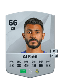 Mohammed Al Fatil Common 66 OVR