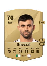 Rachid Ghezzal Common 76 OVR