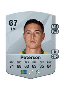 Kristoffer Peterson Common 67 OVR