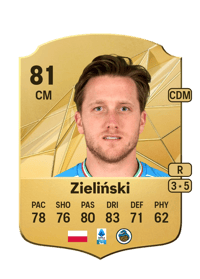 Piotr Zieliński Rare 81 OVR
