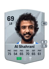 Yasser Al Shahrani Common 69 OVR
