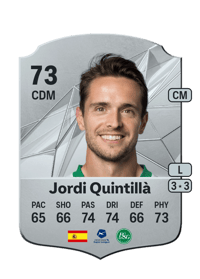 Jordi Quintillà Rare 73 OVR