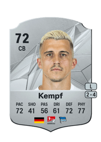 Marc-Oliver Kempf Rare 72 OVR