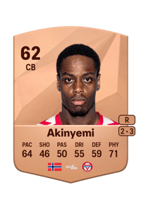 Akinsola Akinyemi Common 62 OVR