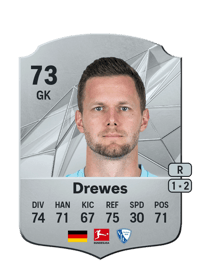Patrick Drewes Rare 73 OVR