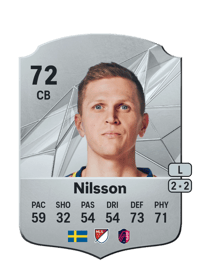 Joakim Nilsson Rare 72 OVR