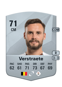 Birger Verstraete Common 71 OVR