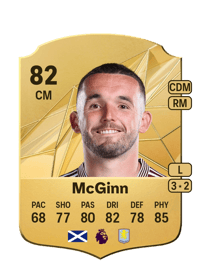 John McGinn Rare 82 OVR