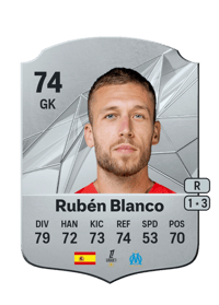 Rubén Blanco Rare 74 OVR