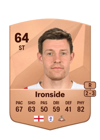 Joe Ironside Common 64 OVR