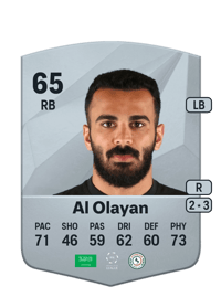 Madallah Al Olayan Common 65 OVR