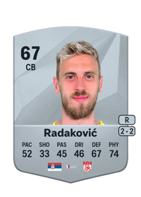 Uroš Radaković Common 67 OVR