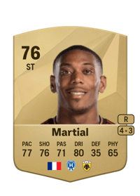 Anthony Martial Common 76 OVR