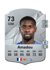 Ibrahim Amadou Rare 73 OVR