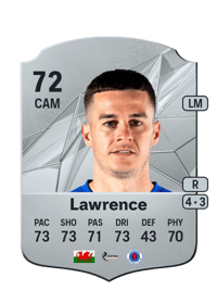 Tom Lawrence Rare 72 OVR