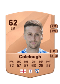 Ryan Colclough Common 62 OVR